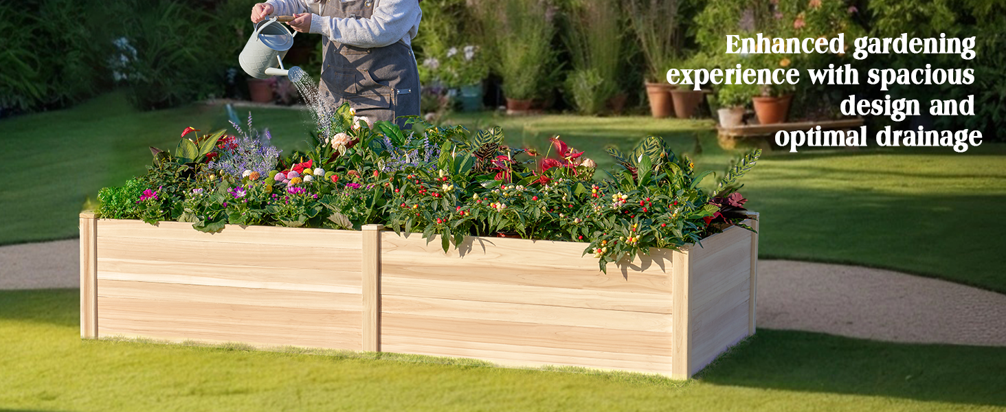raised garden bed