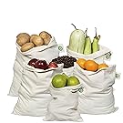 organic cotton produce bags