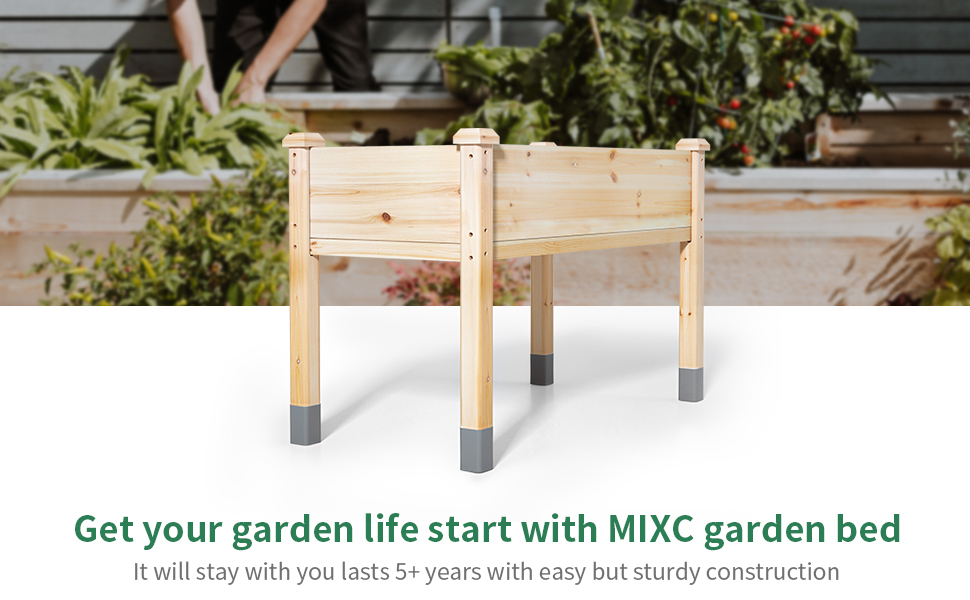 raised garden bed