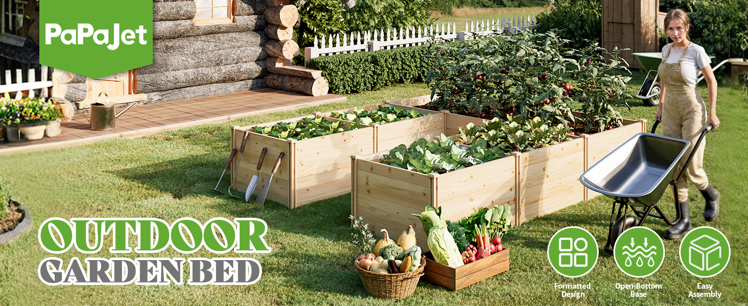 raised garden bed