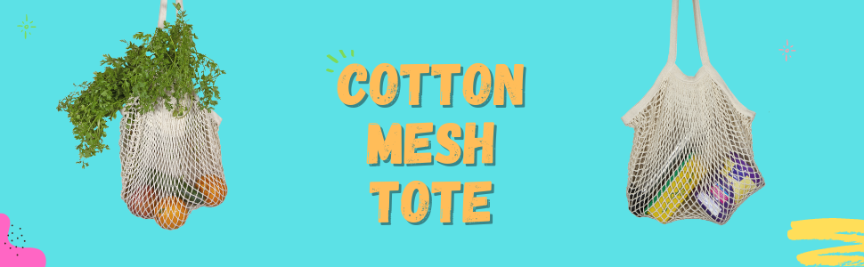 Cotton Mesh Tote