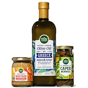 Whole Foods Market Dijon Mustard, Olive Oil & Caper Berries