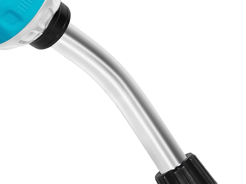 Watering Wand Heavy Duty, Metal Garden Hose Wand with 8 Spray Patterns, 18-Inch Hose Nozzle Sprayer 