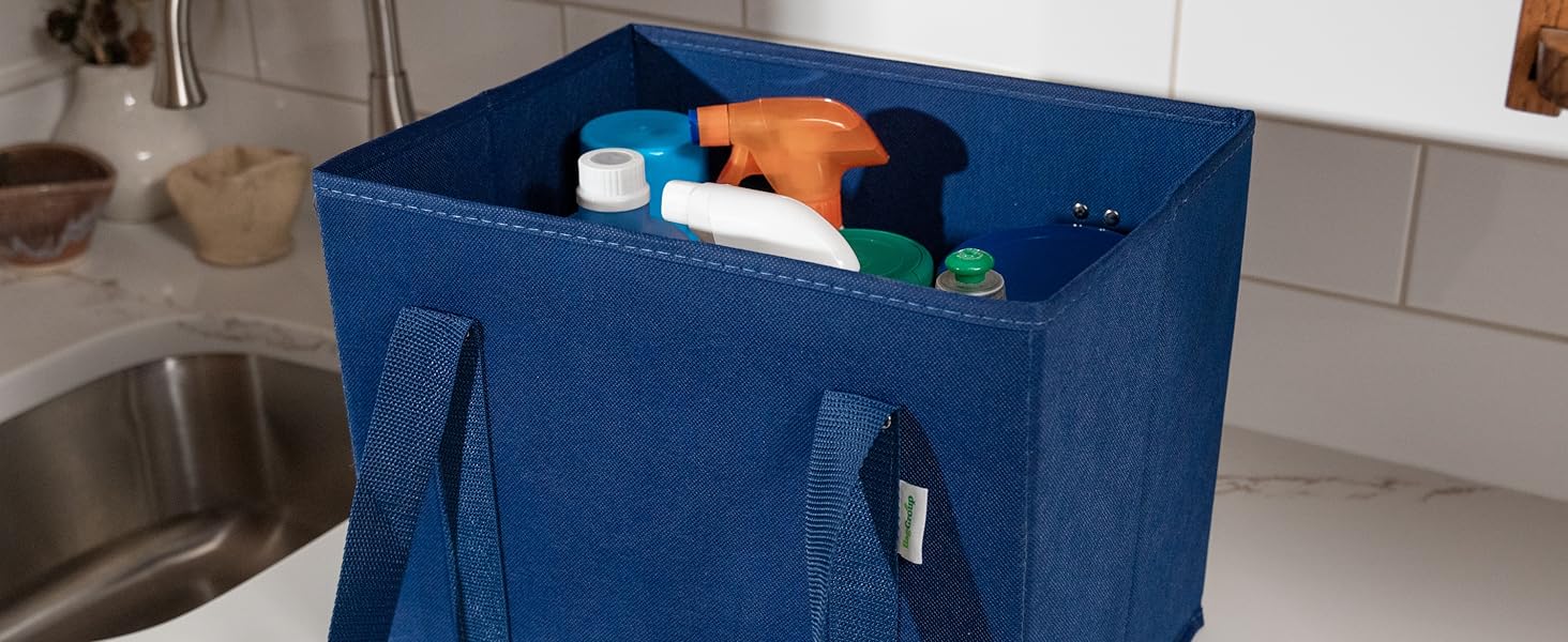 folding basket large totes reuseable kitchen mammoth 