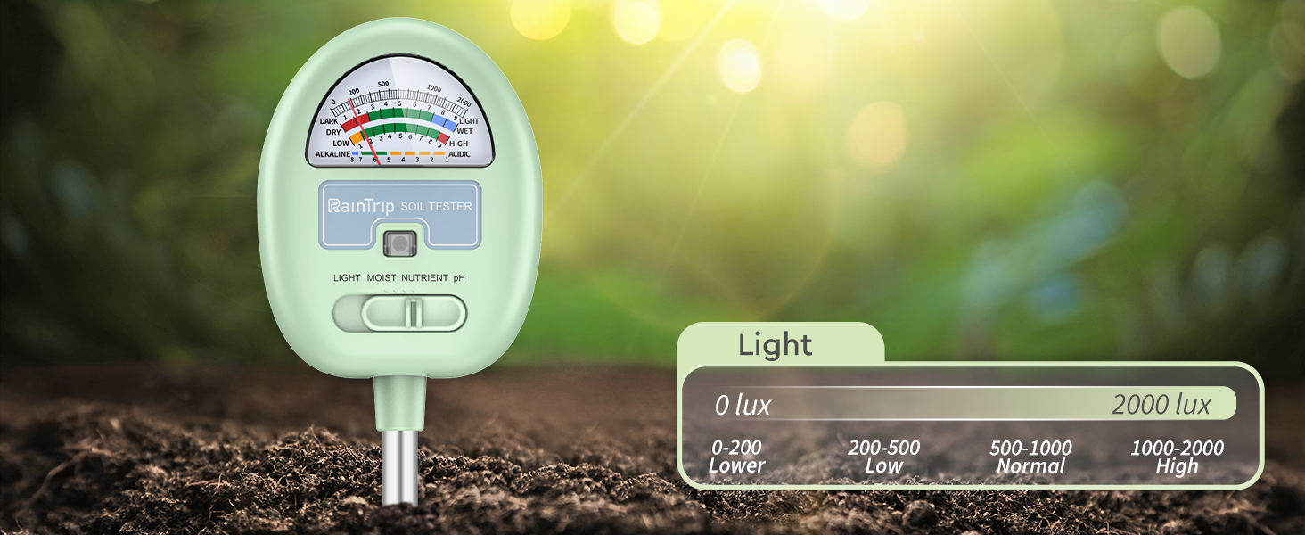 soil moisture meter indoor plants