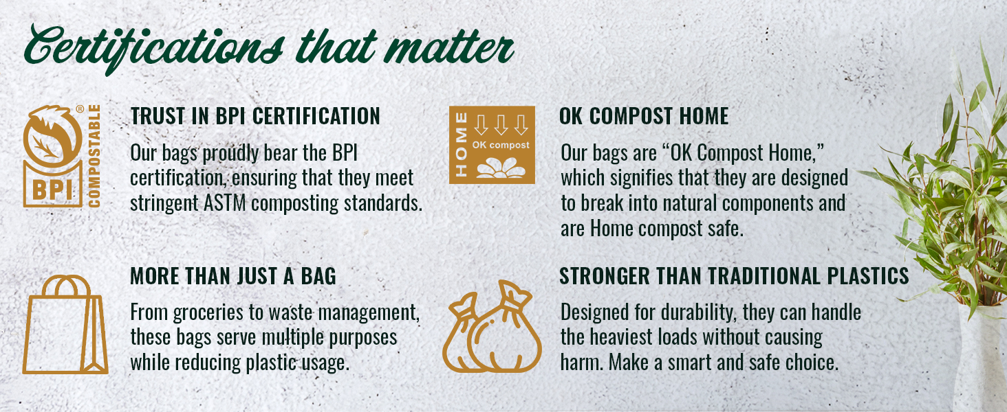 compost safe products trash bags zip top bags cling wrap