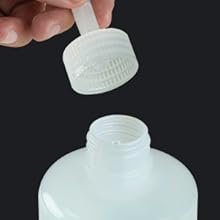 Thread engagement of the cap to the bottle is enough, seals well, avoid leak or air gap