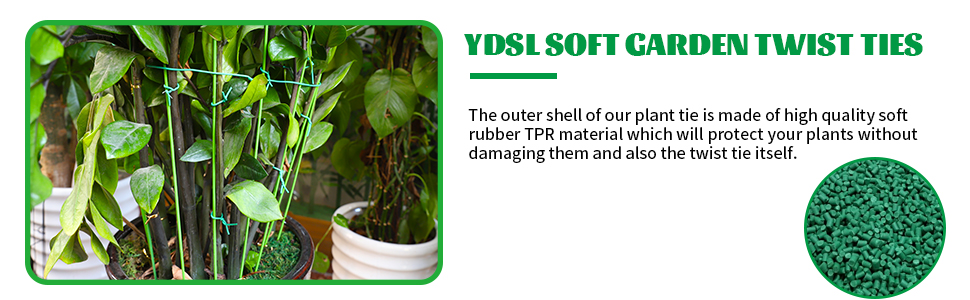 YDSL SOFT GARDEN TWIST TIES