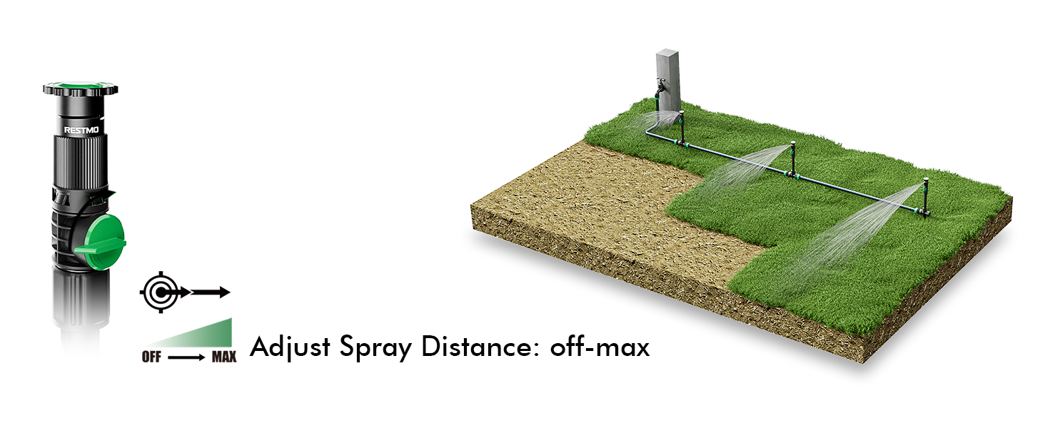 Adjust Spray Distance