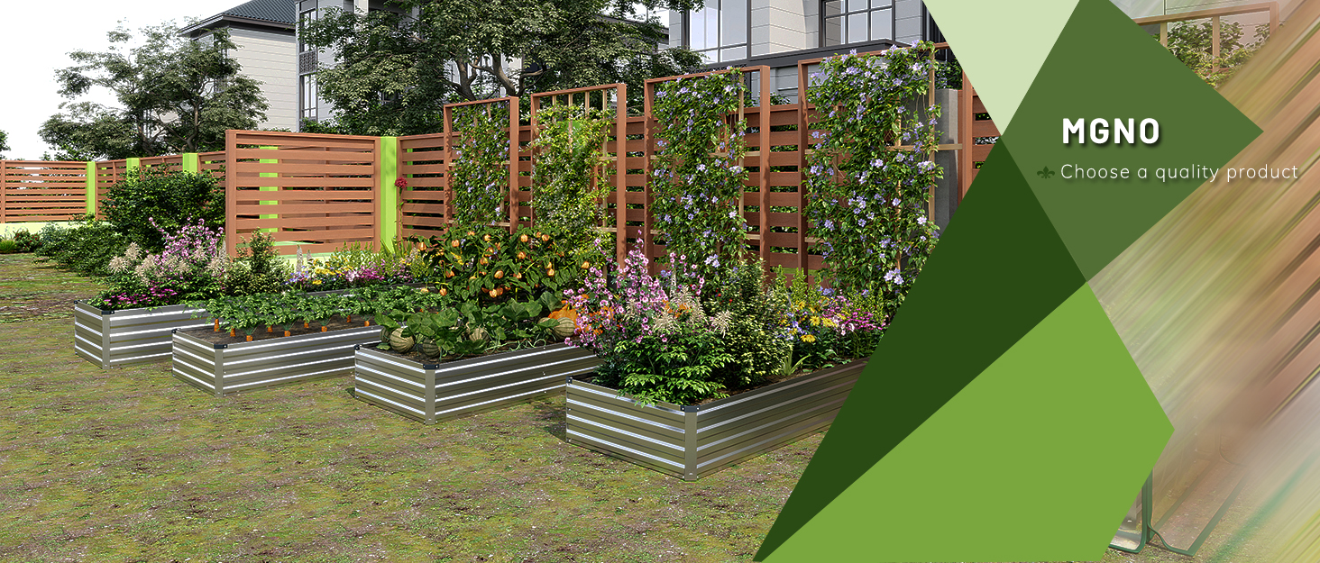 mgno galvanized raised garden bed,mgno garde bed,mgno raised garden bed,mgno planter rasied bed