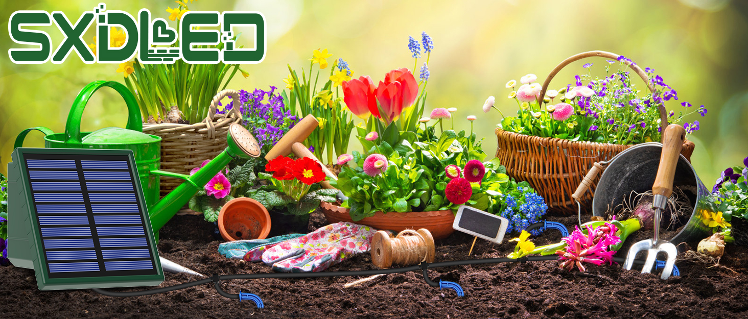 Solar drip irrigation system 