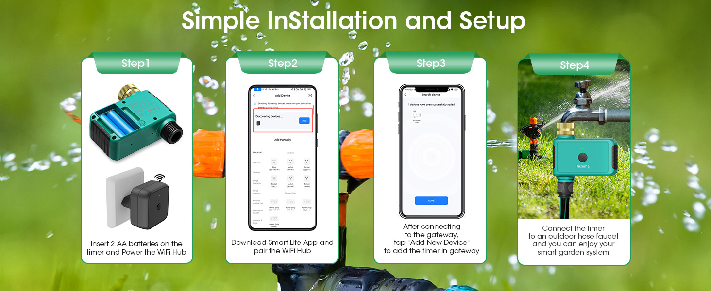 irrigation timer wifi