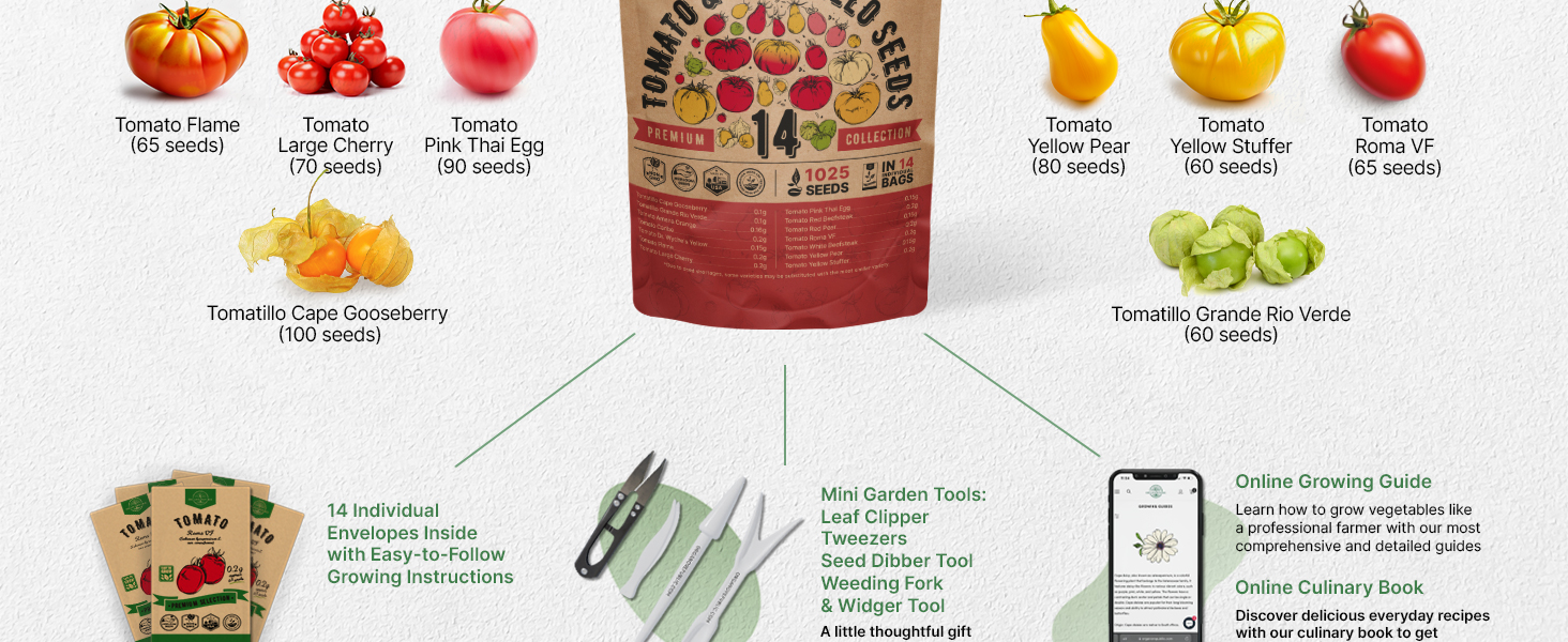 gardening gifts for men gifts for mom vegetable seeds men woman homesteaders homesteading tomato