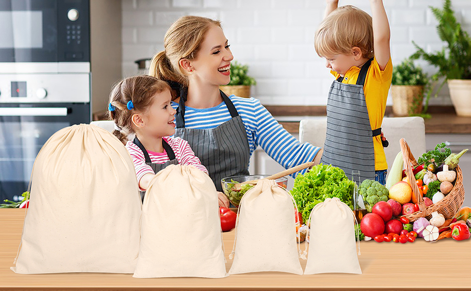linen bread bag