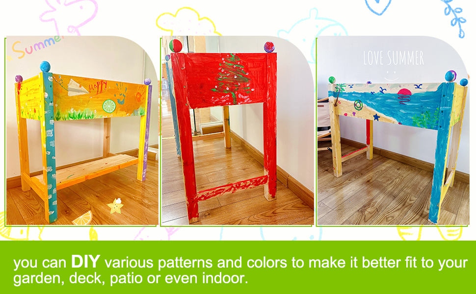 Wooden Raised Bed