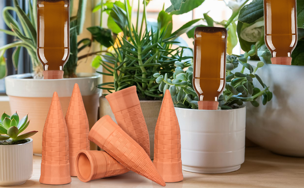 Plant Self-Watering Stakes
