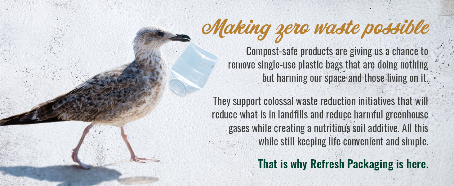 compost safe products trash bags zip top bags cling wrap