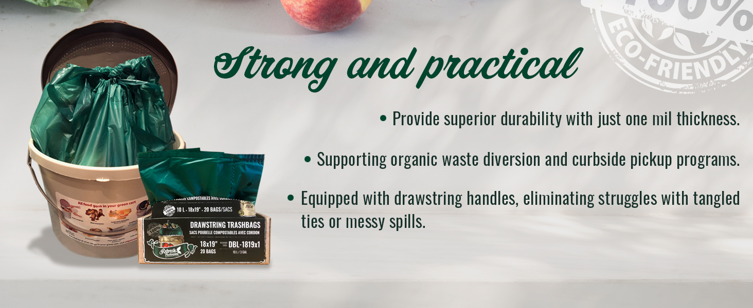 compost safe products trash bags zip top bags cling wrap
