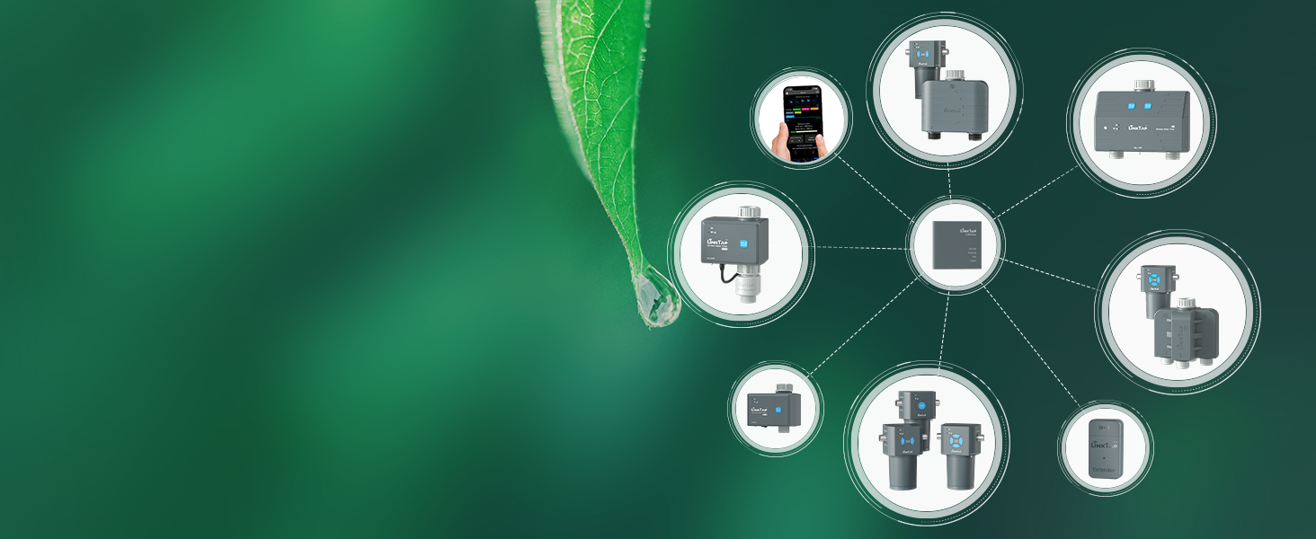 anti-freeze Wifi water timer smart irrigation controller hose timer gardening lawn watering