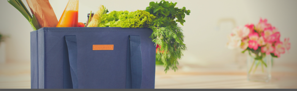 REUSABLE GROCERY SHOPPING BAG TROLLEY BAGS
