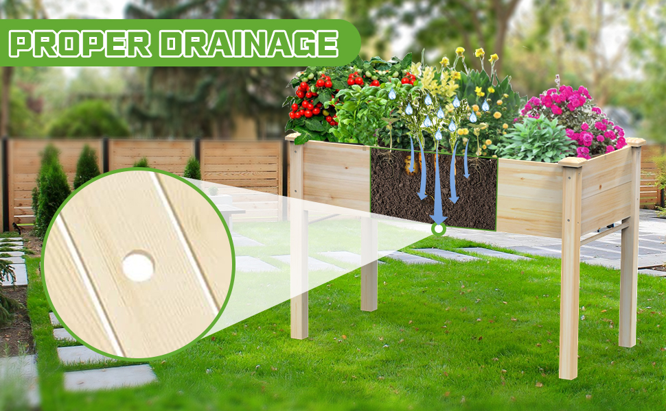 raised garden bed