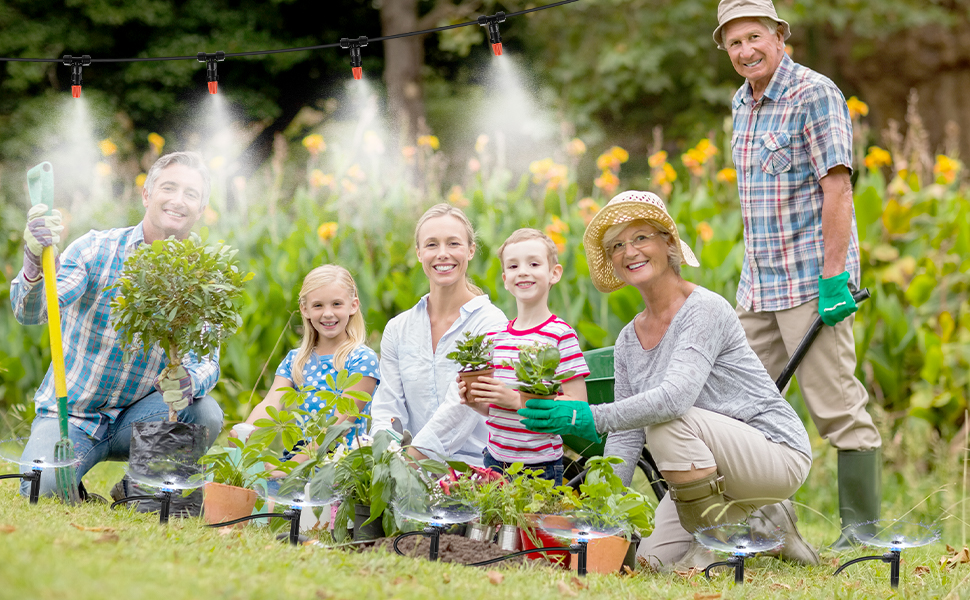 Irrigation System for Garden