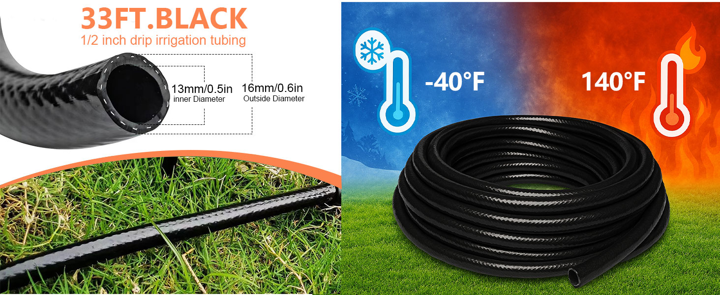 Automatic Drip Irrigation Kit Plant Watering System