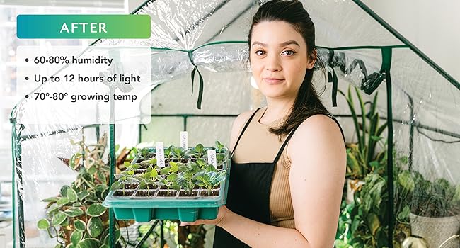 mini greenhouse indoor, seed starting kit, growing lights for seed starting, indoor gardening