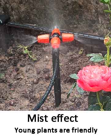 Drip Irrigation System with Water Timer for Garden