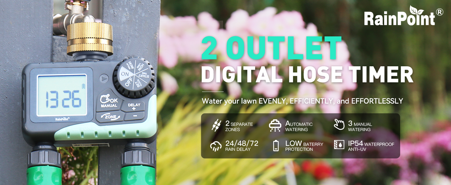 Rainpoint sprinkler timer