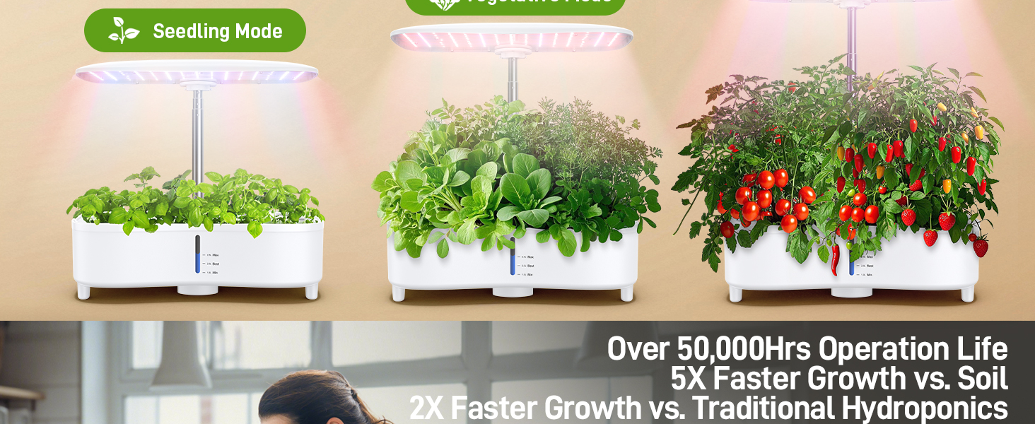 herb garden planter indoor kit