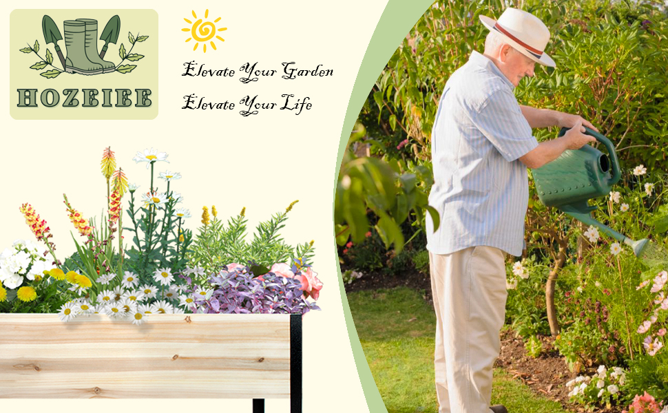 raised garden bed