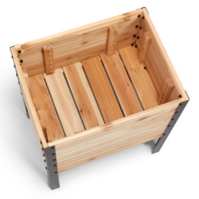 #Cedar Planter #Elevated Garden Bed #Raised Planter Box #Vegetable Garden Boxes